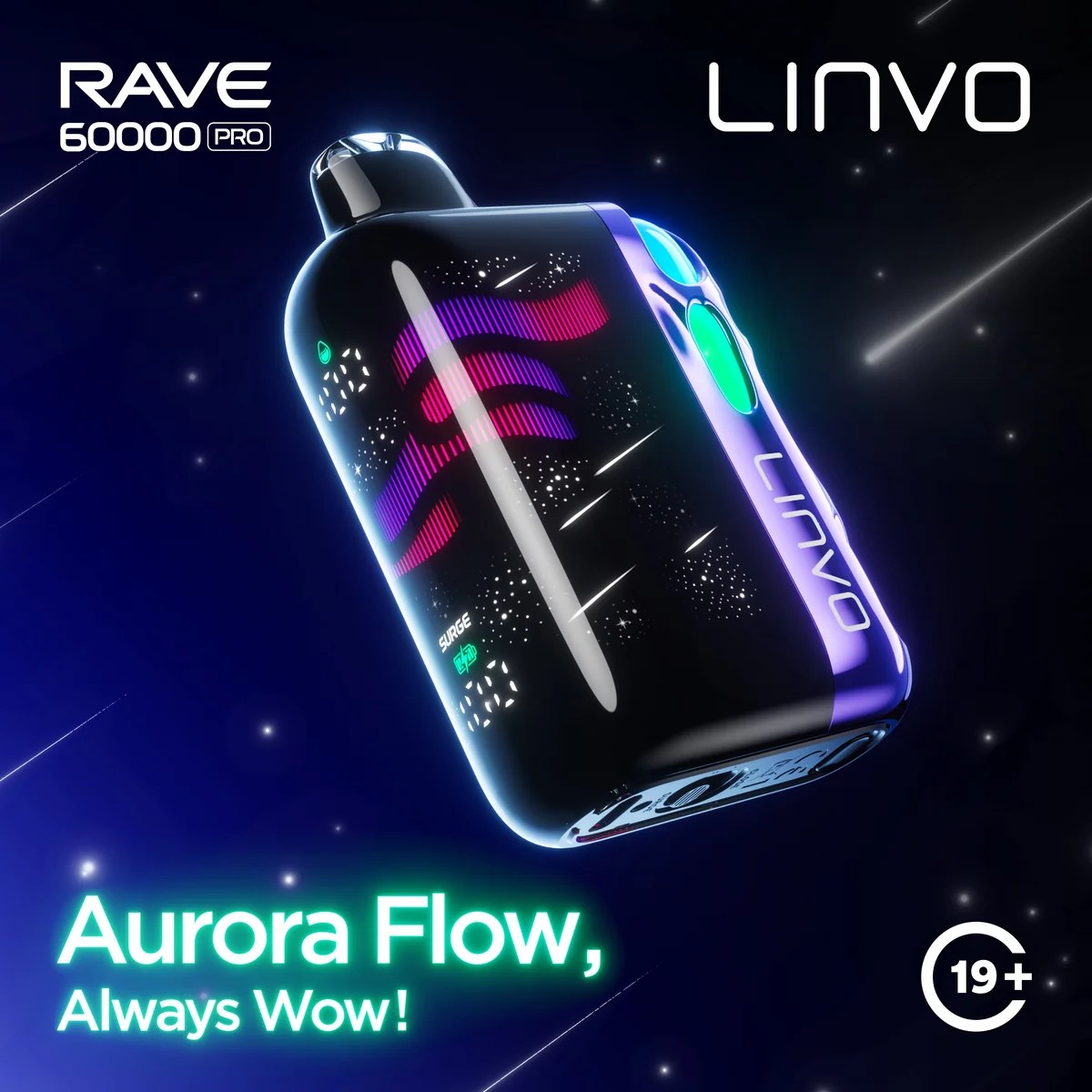 Linvo Rave 60000 Pro Disposable Vapes - Kingvapes