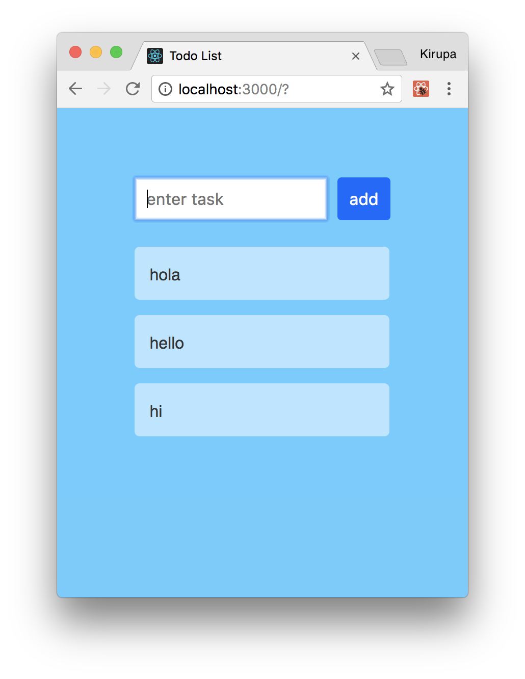 Building An Awesome Todo List App In React Kirupa