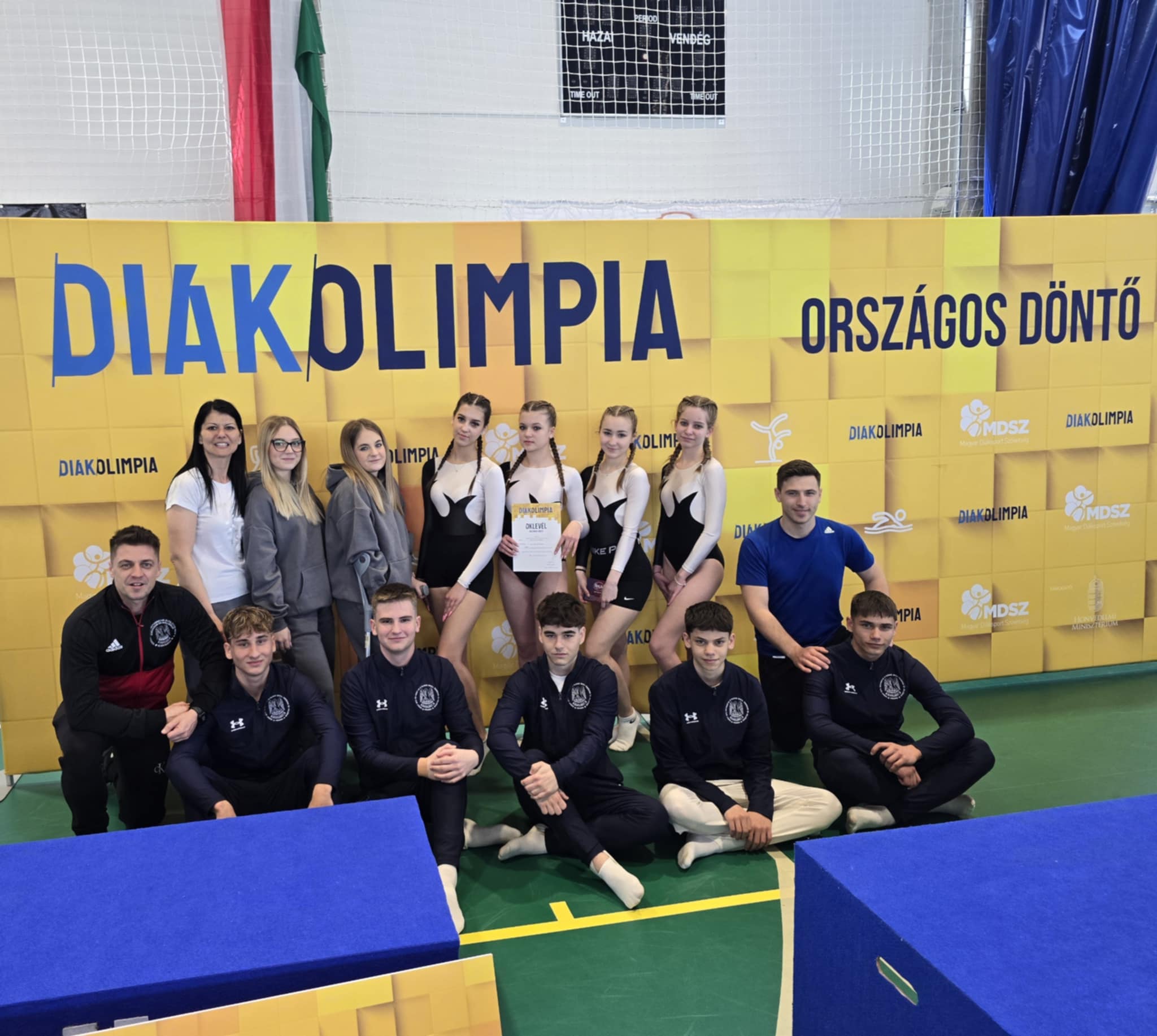 Refis tornászok a dobogón a Torna Diákolimpia országos döntőjében