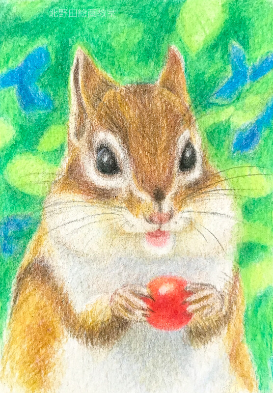 銅板　美術　図工　絵画　動物　ハンドメイド　イラスト　写真　りす　リス 銅板 美術 図工 絵画 動物 ハンドメイド イラスト 写真 りす リス