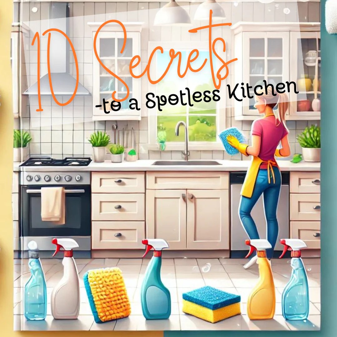 10 easy cleaning secrets for a spotless home