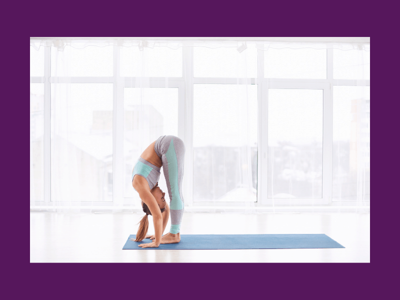 Picture of a woman doing yoga