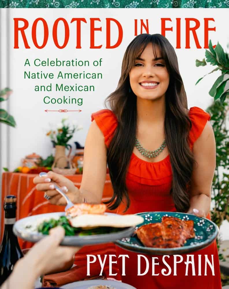 cookbook cover of Rooted In Fire