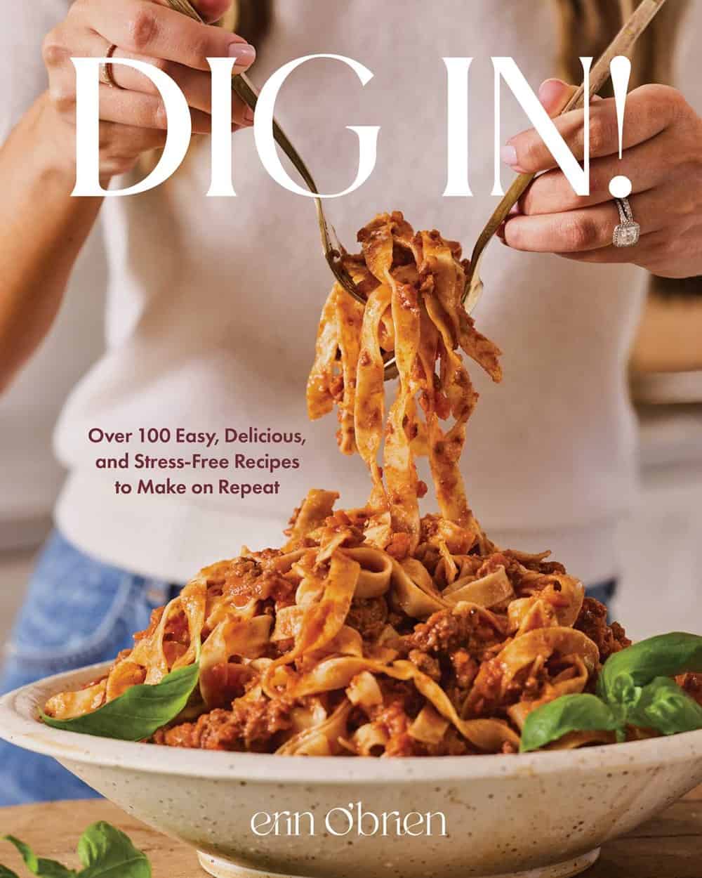 cookbook cover of Dig In!
