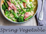 Spring Vegetable Risotto With Proscuitto Nicky S Kitchen Sanctuary