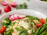 Spring Vegetable Risotto With Creamy Pesto Nicky S Kitchen Sanctuary