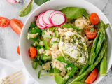 Spring Vegetable Risotto With Proscuitto Nicky S Kitchen Sanctuary