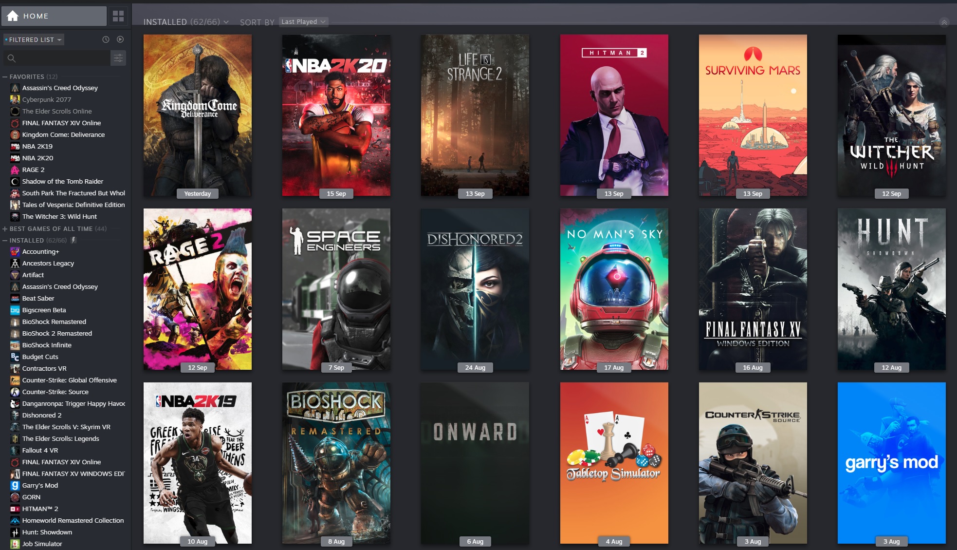 Steam S Long Awaited Library Overhaul Is Now Live KitGuru Steam Library New 