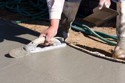 Finishing Concrete Sidewalk Concrete Finishing