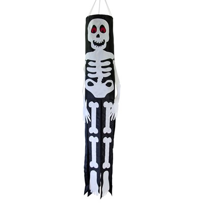 40'' Lil' Bones Skelton 3D Windsock