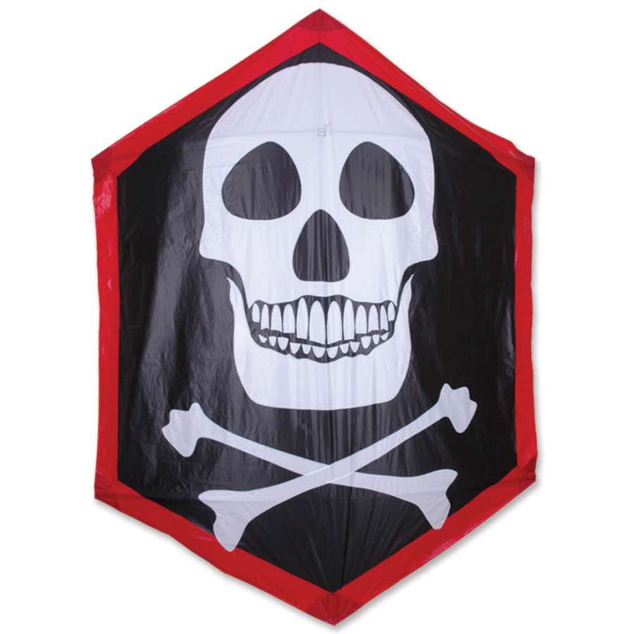 Skull & Crossbones Rokkaku Kite