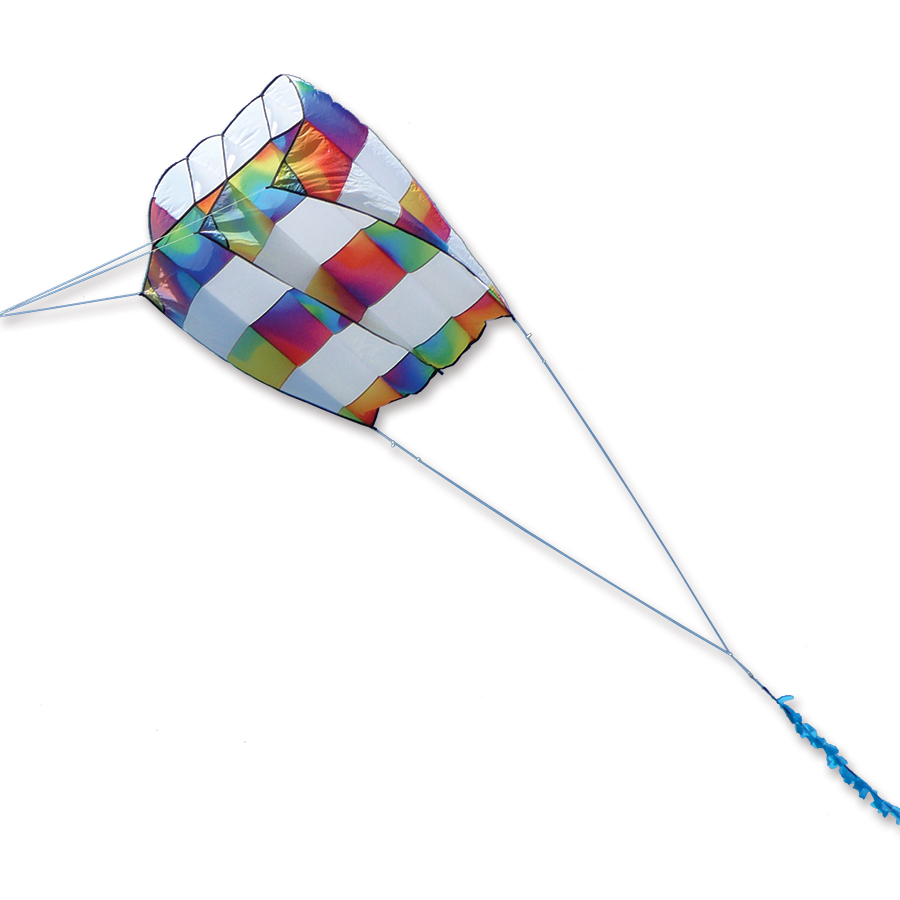 Rainbow Stripes Killip Foil 10 Kite