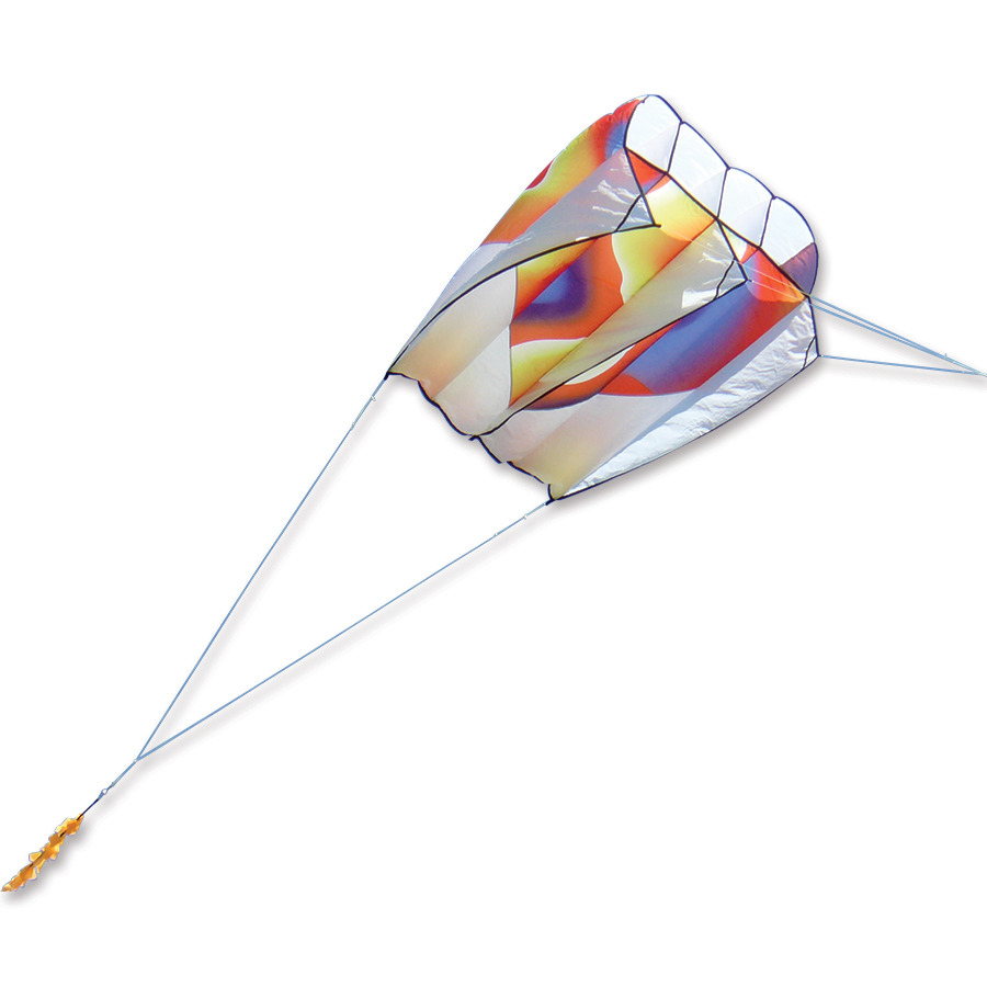 Rainbow Chevron Killip Foil 10 Kite