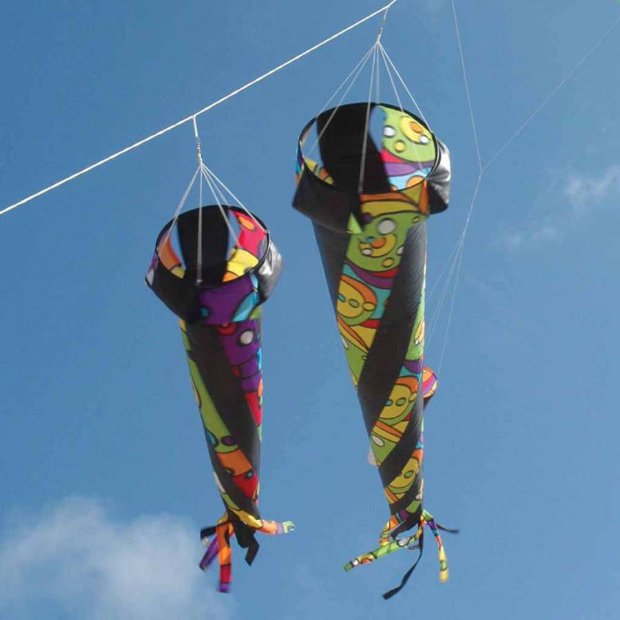 Alternative view of Rainbow Orbit Wind Turbine 90