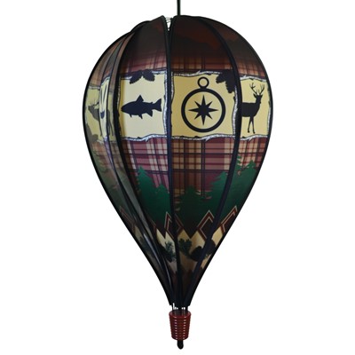 Rustic Lodge 10 Panel Hot Air Balloon
