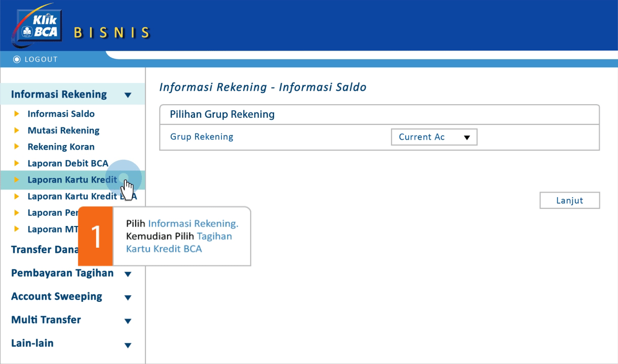 Masih di halaman klik bca silakan pilih menu transfer ke rek. Cara Daftar Rekening Bank Lain Di Klikbca Terkait Bank