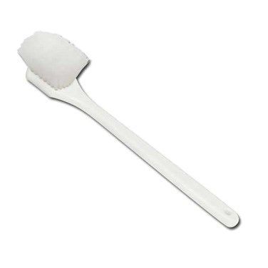 Brush White Nylon Bristle 20"