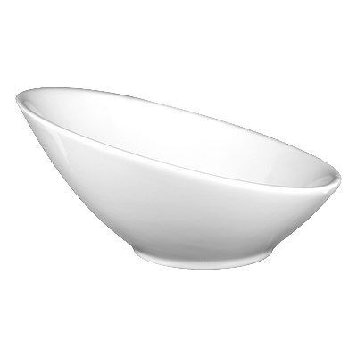 Slant Bowl 10.5oz Porcelain