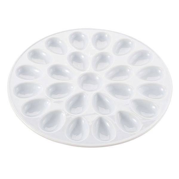 Serving Tray Eggs 13" Porcelain