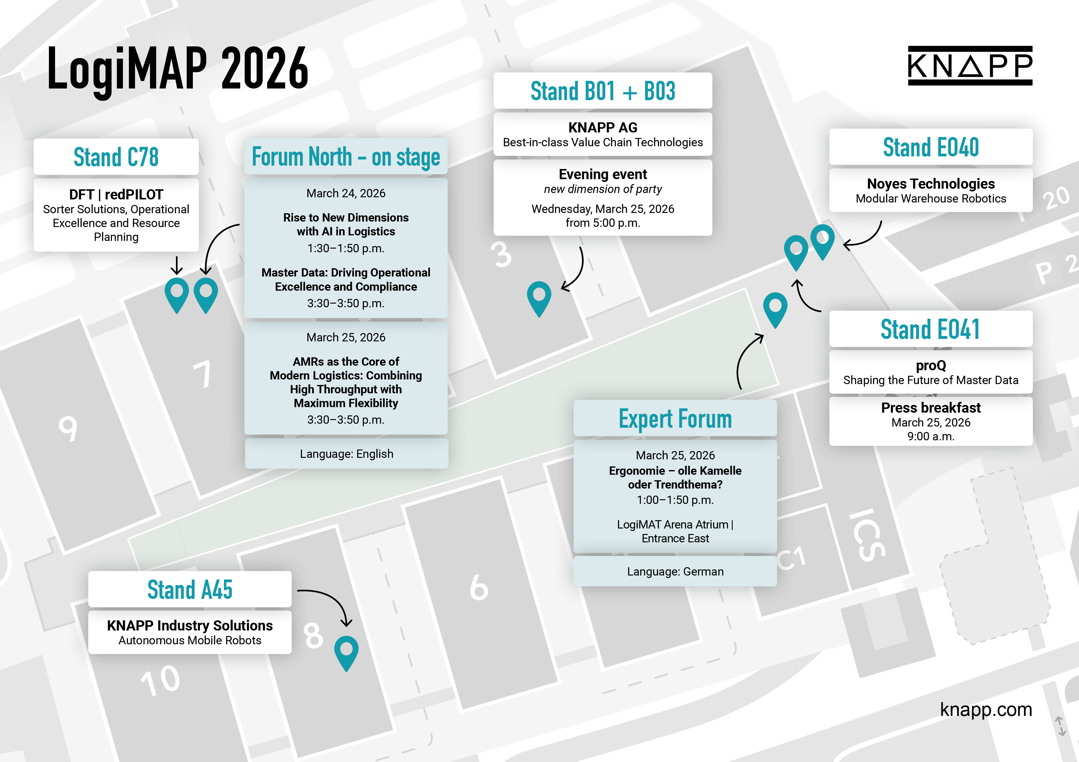 LogiMAT 2026 Rise To New Dimensions KNAPP Logimap 2026 A4 Landscape 
