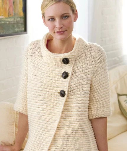 Easy knit cardigan sweater pattern free online template Easy knit cardigan sweater pattern free online template