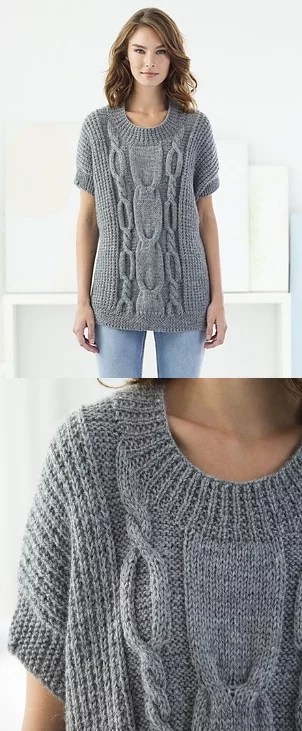 Easy cable knit sweater pattern free template download Easy cable knit sweater pattern free template download
