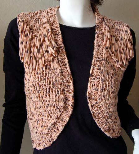 Knitted vest patterns free women clip art