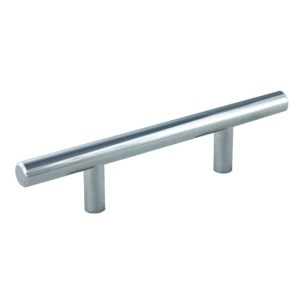 FP-106.PC Bar Pull 6 In. Ol X 3 In. C/C X 12mm Dia Polished Chrome (52)