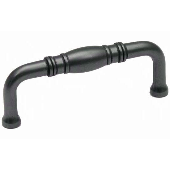 J439-WB 3 in. c/c Weathered Black Jamison Collection Pull