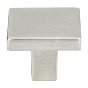 PROSQKNOB-SN 1-1/8 in. Square Knob Satin Nickel