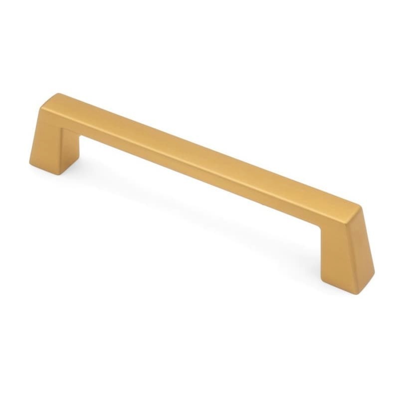 STUP733BSB-128 128mm c/c City Style Cabinet Pull Brushed Satin Brass