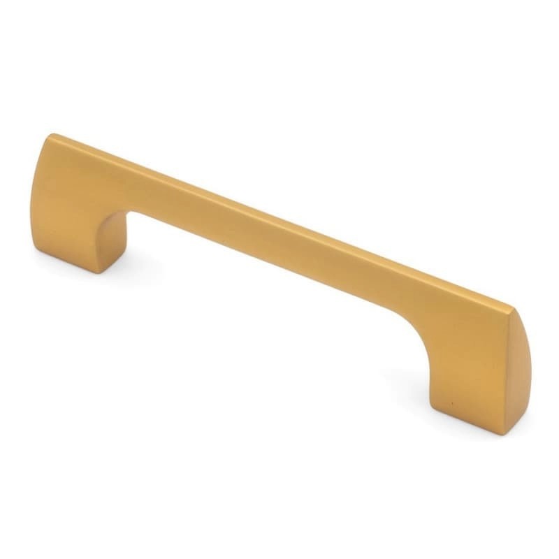 STUP744BSB-96 96mm c/c City Style Cabinet Pull Brushed Satin Brass