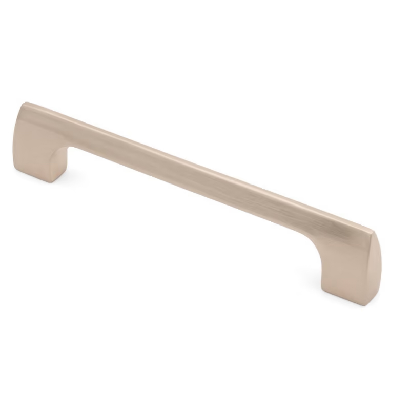 STUP744BSN-128 128mm c/c City Style Cabinet Pull Brushed Satin Nickel