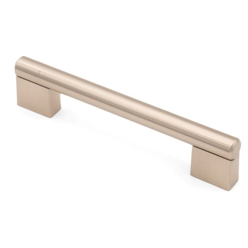 STUP755BSN-128 128mm c/c City Style Cabinet Pull Brushed Satin Nickel