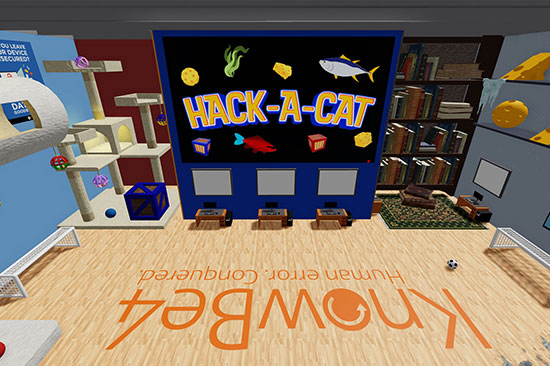 KnowBe4 Launches New Hack A Cat Game On Roblox Hack A Cat Roblox V1 