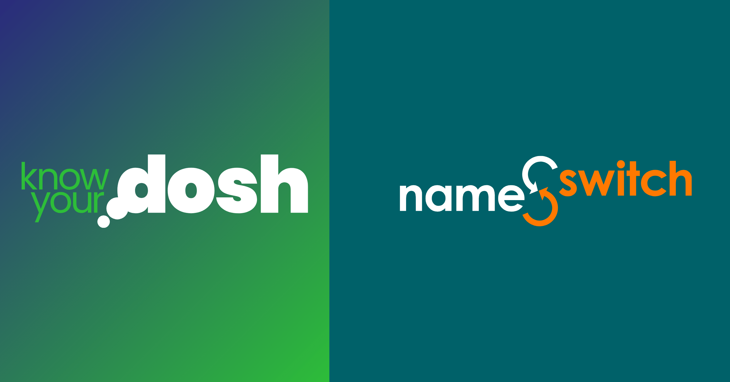 Know Your Dosh and NameSwitch partnership