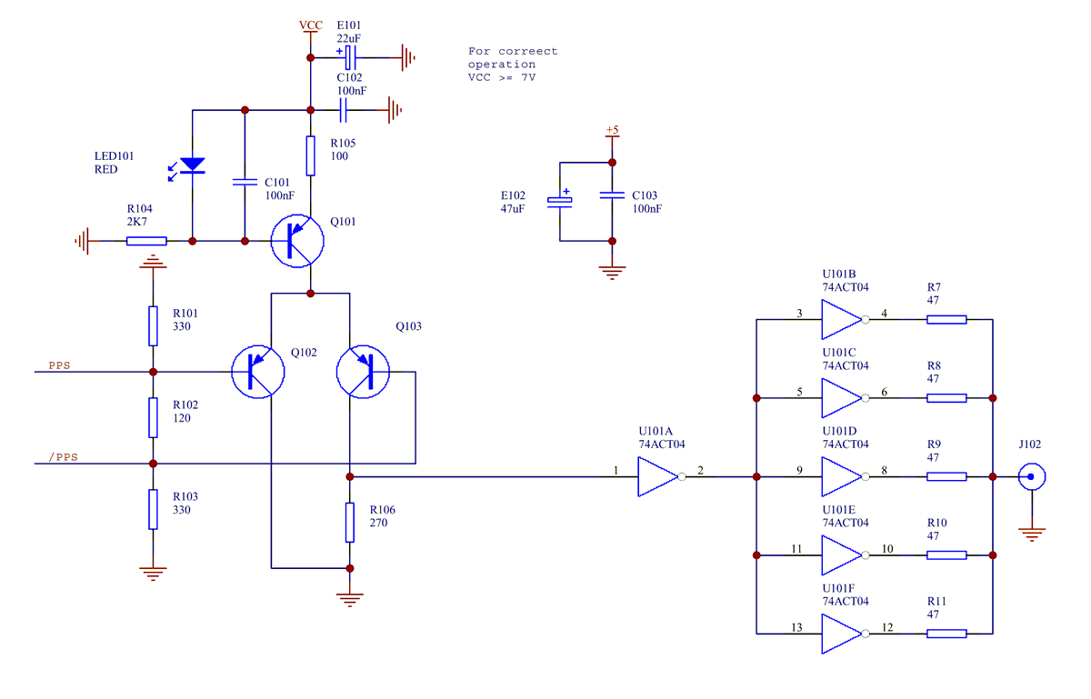 5v Pecl To Cmos 50 Ohm Driver Ko4bb