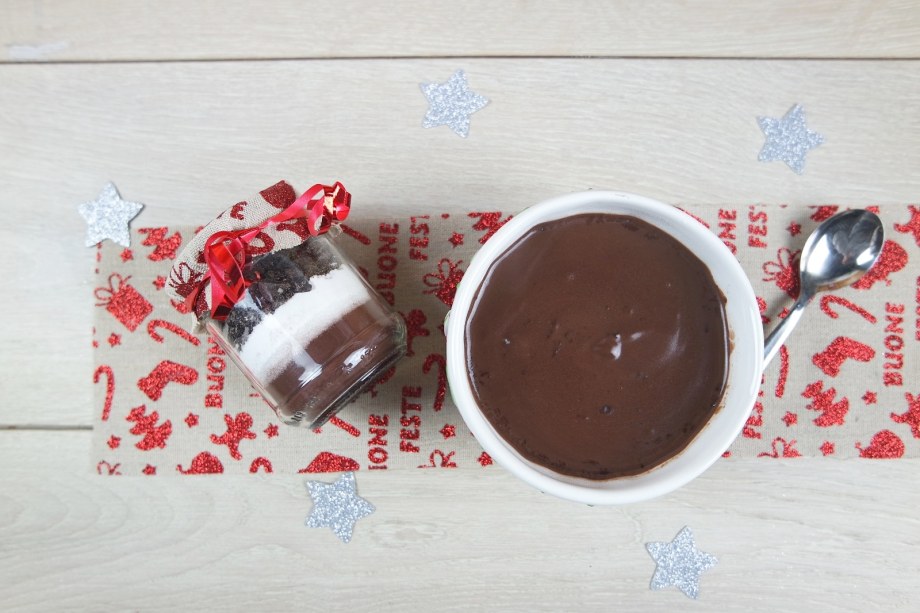 Gift In A Jar Preparato Di Cioccolata Calda In Barattolo Parlacomemangi