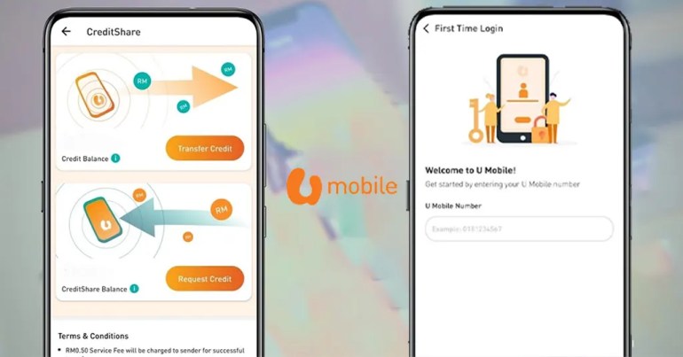 Cara Share Kredit U Mobile Melalui Aplikasi MyUMobile Cara Share Kredit U Mobile Melalui Aplikasi MyUMobile
