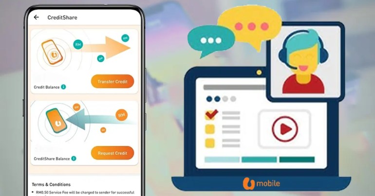Cara Share Kredit U Mobile Melalui Laman Web Cara Share Kredit U Mobile Melalui Laman Web
