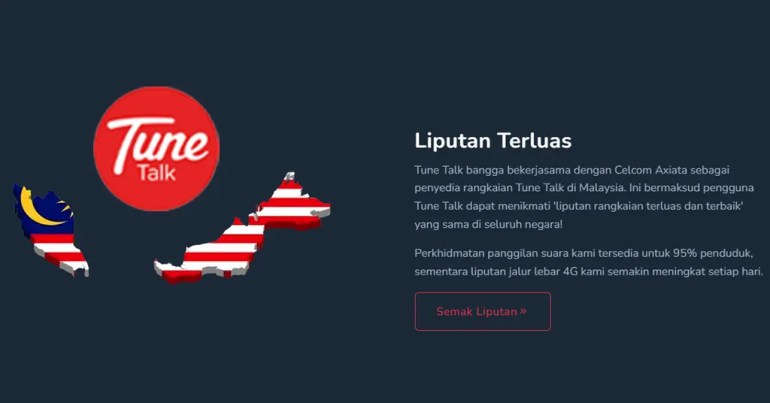 Senarai Kawasan Liputan TuneTalk Senarai Kawasan Liputan TuneTalk