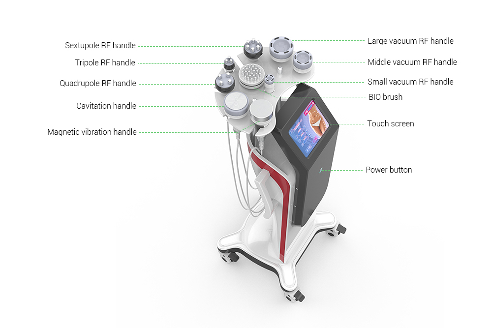 JF765 cavitation slim machine structure of the 9 1 80k cavitation machine