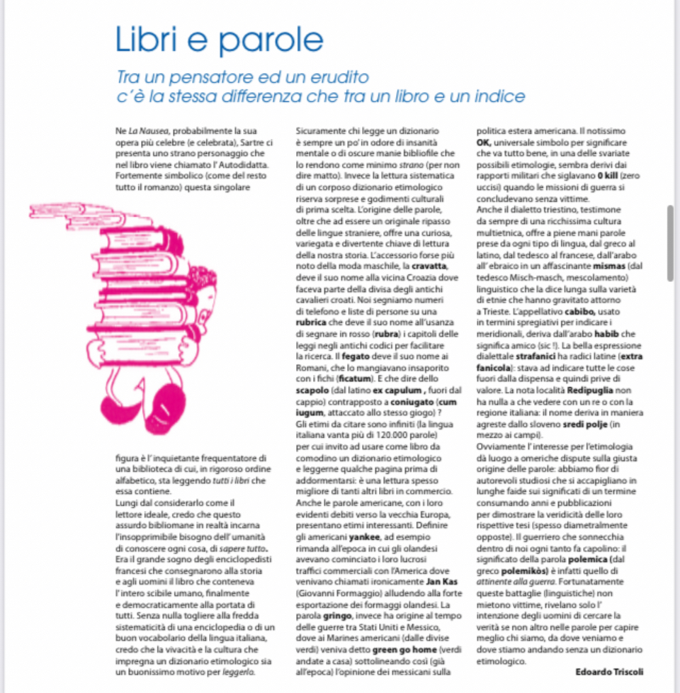 Libri e parole