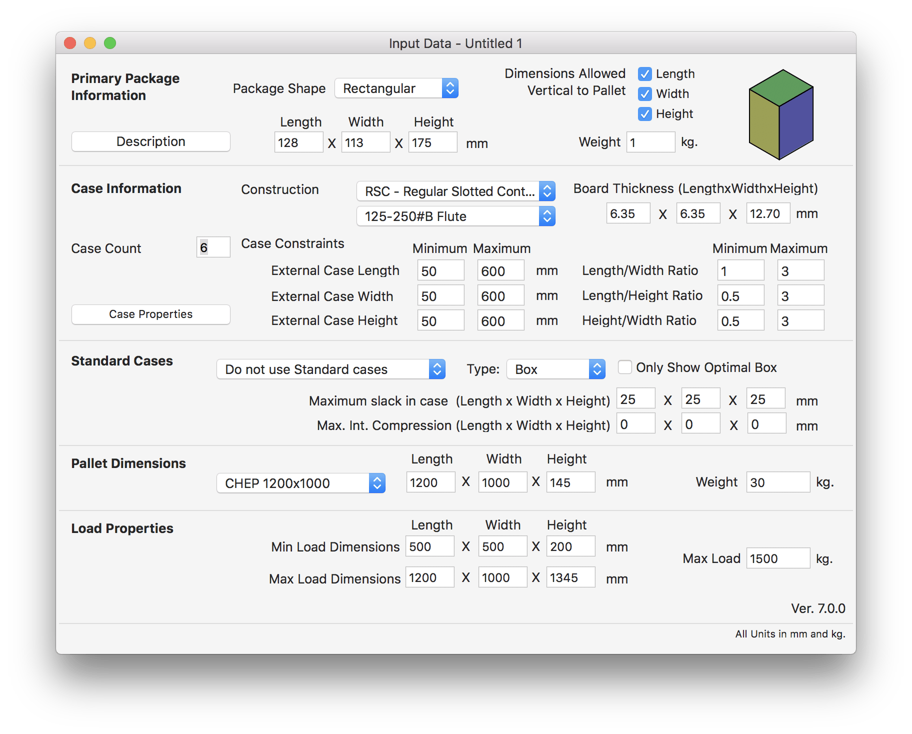 Quick Pallet Maker Packaging Software