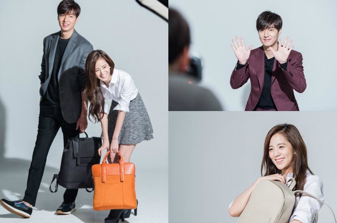Lee Minho and Kim Jisoo for Samsonite