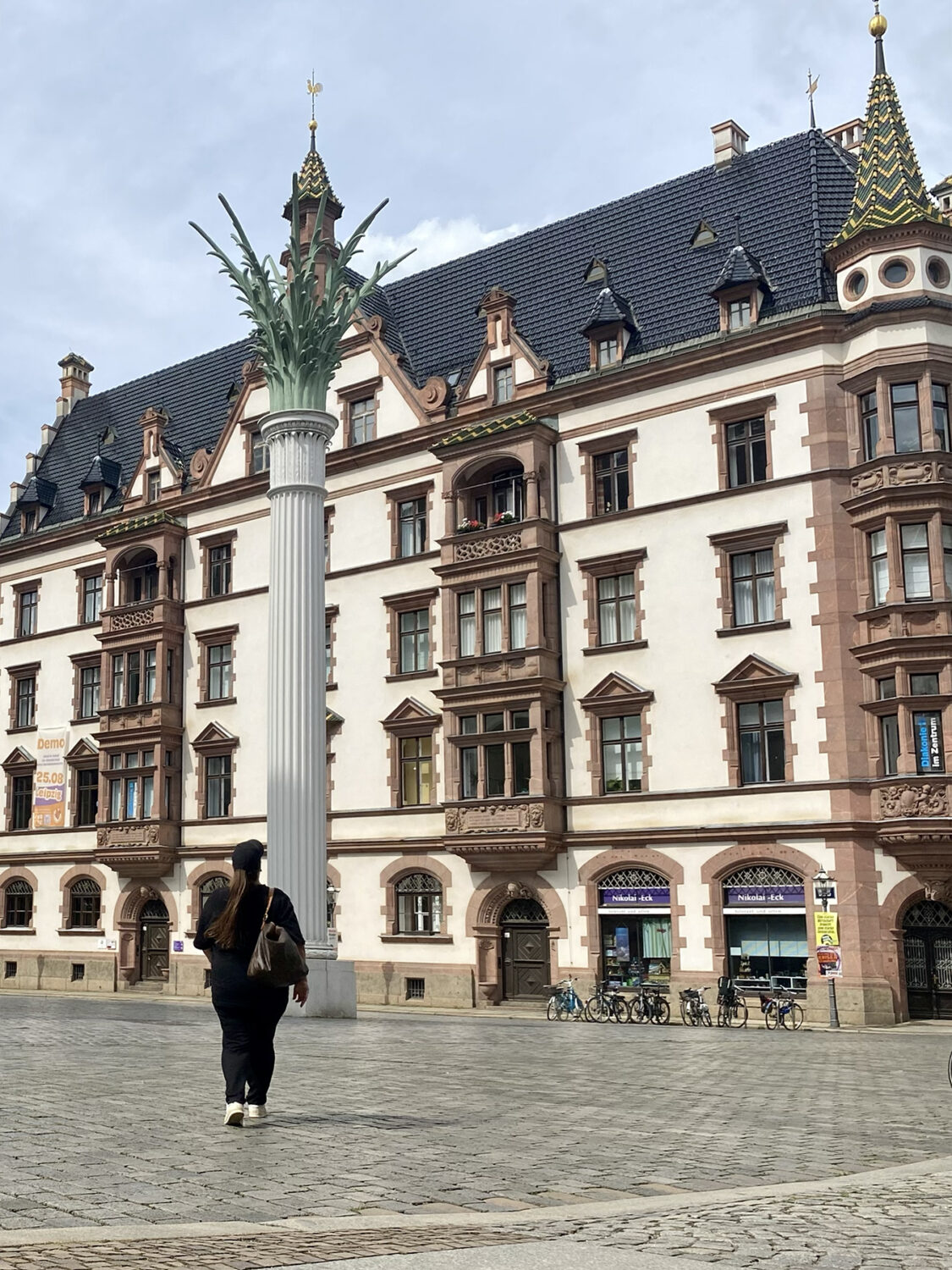 Friedliche Revolution in Leipzig: Nikolaisäule.