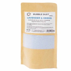 Prach do koupele levandule a semínka 200g