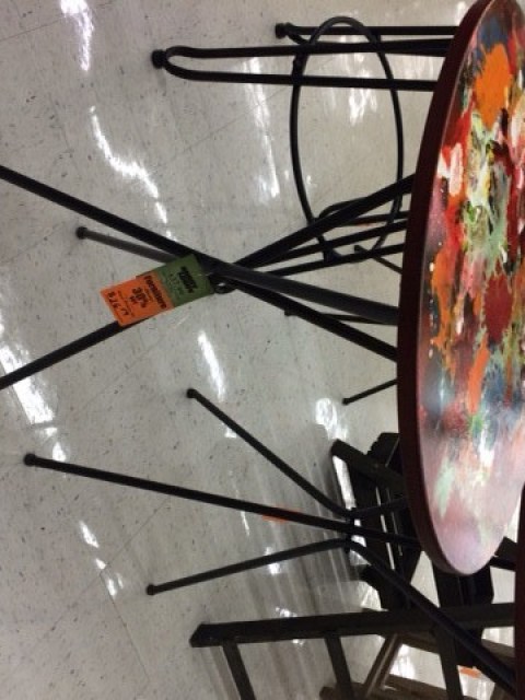 painter's palette side table Hobby Lobby