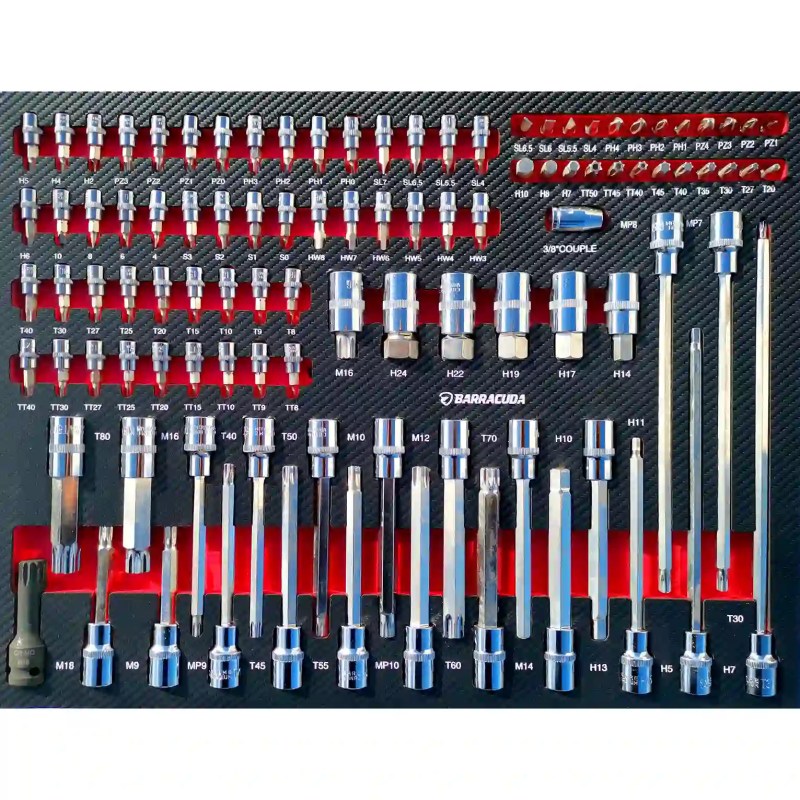 Plateau module d'outils Embouts - Barracuda Tools
