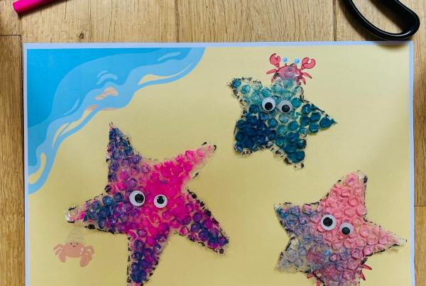 activité étoile de mer enfant